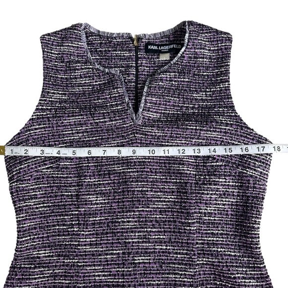 NWT Karl Lagerfeld Paris Camilo Tweed
Knit Dress. Size 8 - Picture 4 of 12